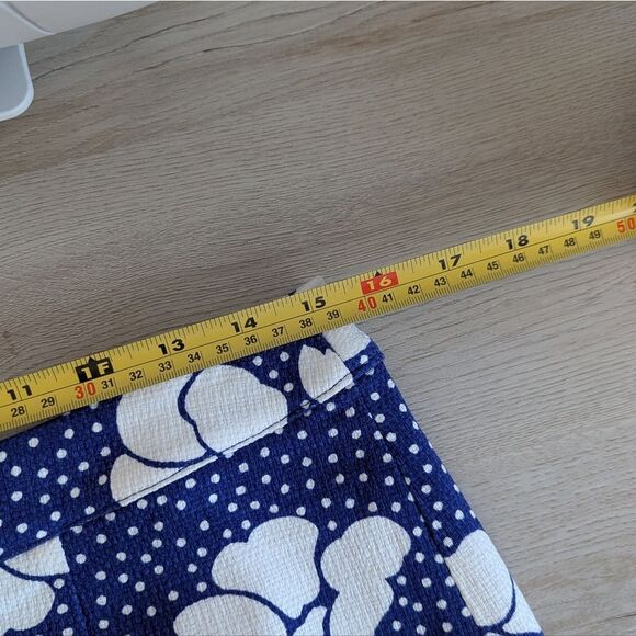 NWT Boden Blue Floral Pencil Skirt Women's 12 - Picture 6 of 8